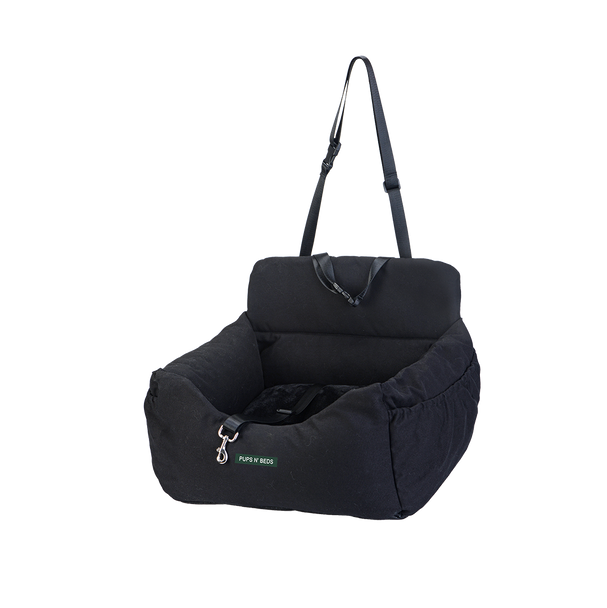 dog car seat black 