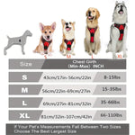 Heavy Duty Front-Clip Dog Harness – Reflective & No-Pull Control for Large Dogs