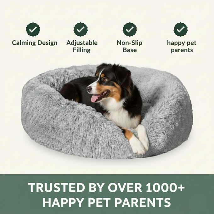Premium Calming Dog Bed