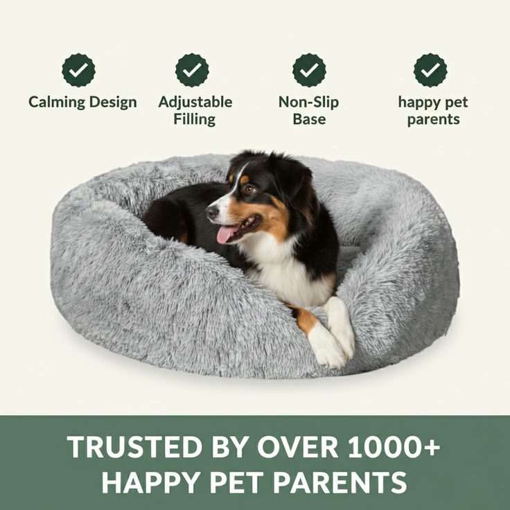 The Haven Premium Dog Calming Bed